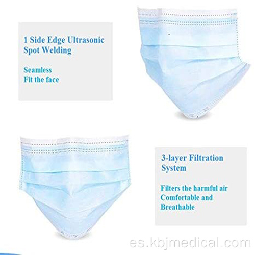 Ce 3ply Respirador Suministro médico Desechable Protector